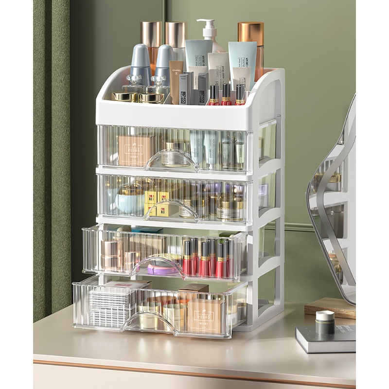 Home Office Work Table - กล่องจัดเก็บเครื่องสำอางแบบลิ้นชัก 5 ชั้น รุ่นใหม่ 1 ชิ้น