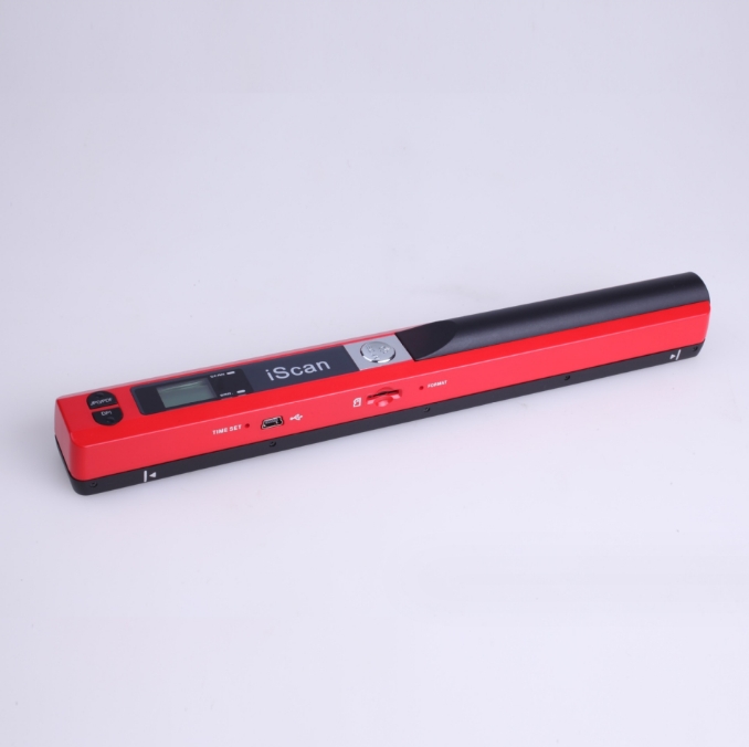 Document Scanner Portable - เครื่องสแกนหนังสือแบบพกพาขนาดเล็ก 900DPI A4 พร้อมหน้าจอ LCD รองรับไฟล์