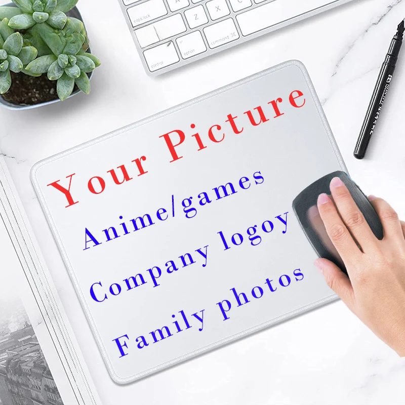 Home Office Logo - ที่กําหนดเองส่วนบุคคลแผ่นรองเมาส์ภาพ HD ออกแบบโลโก้ mousepad DIY Gaming