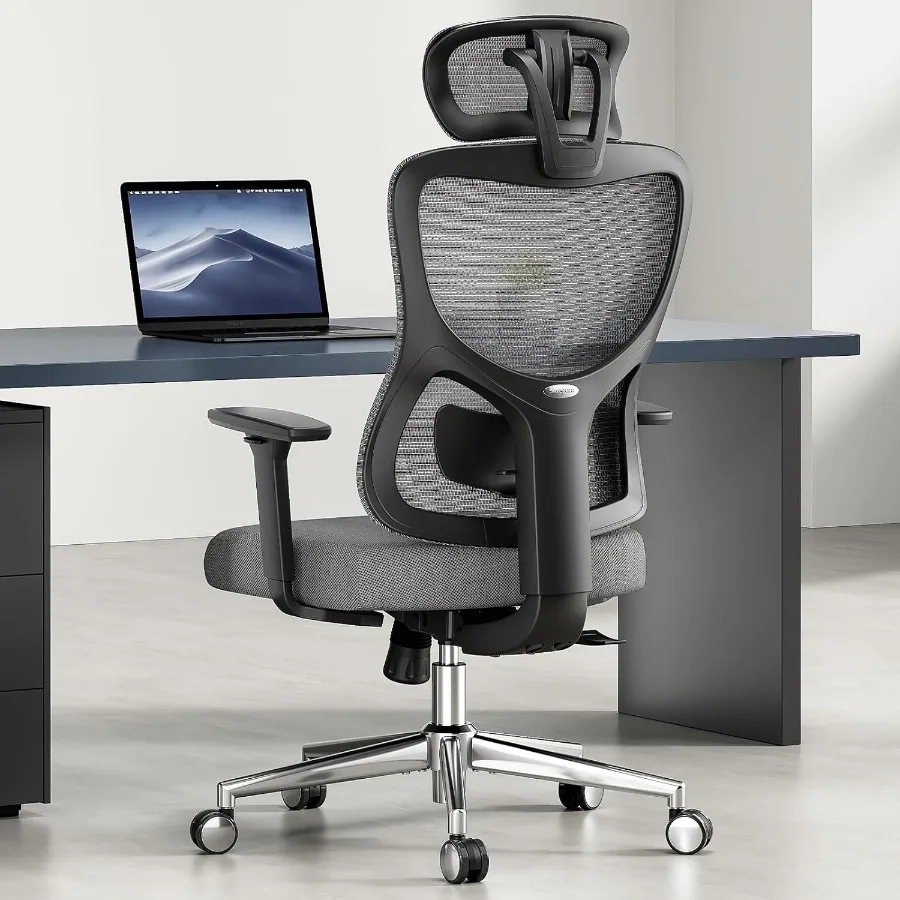 เก้าอี้สำนักงานที่ออกแบบตามหลั - Ergonomic Office Chair บทวิจารณ์และราคา