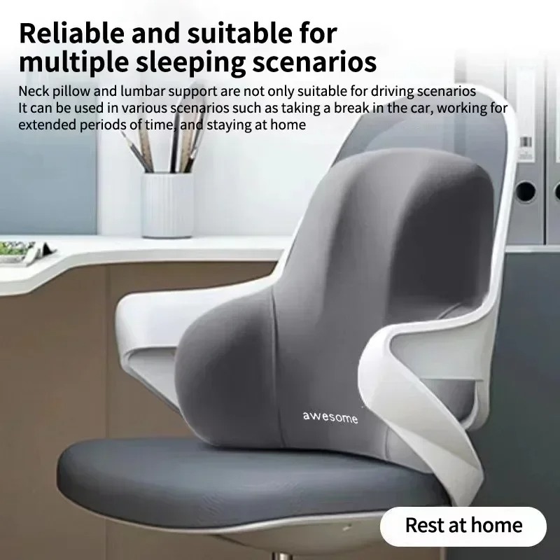 เบาะรองหลังเมมโมรี่โฟม 1 ชิ้น, - Ergonomic Office Chair บทวิจารณ์และราคา
