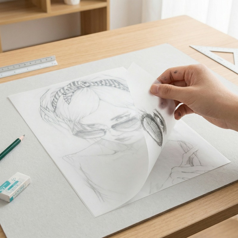 กระดาษลอกลาย A4 100 แผ่น กระดา - Home Office Layout บทวิจารณ์และราคา