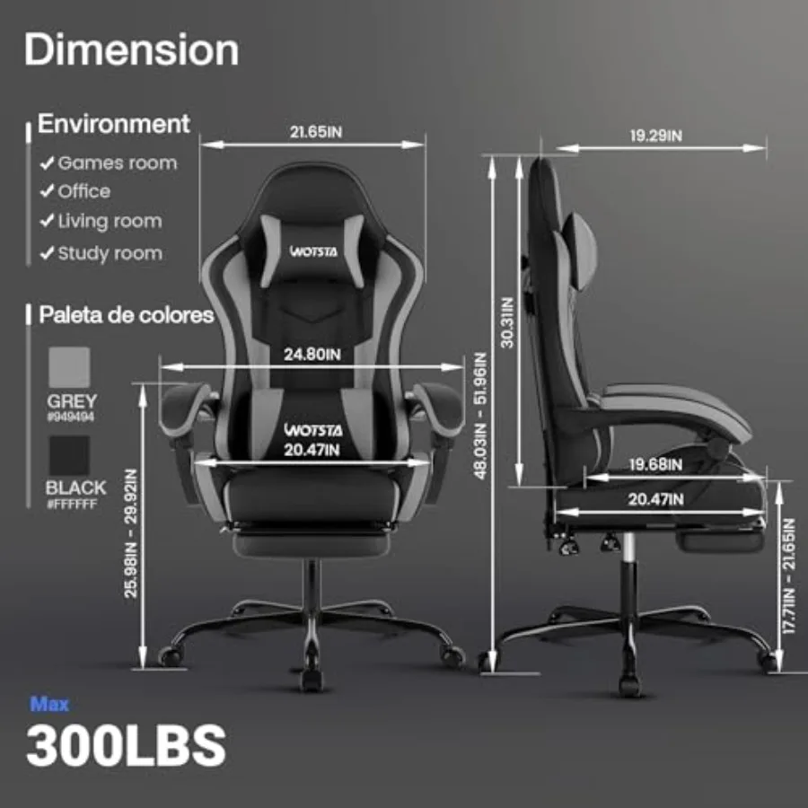 เก้าอี้สำนักงานสำหรับเล่นเกม อ - Ergonomic Office Chair บทวิจารณ์และราคา