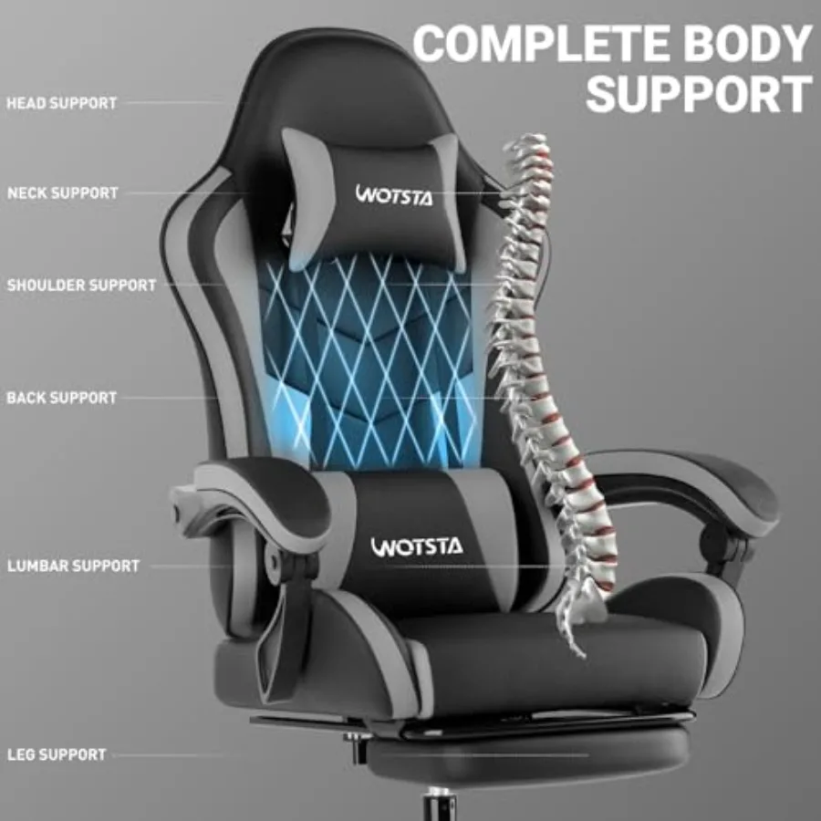 เก้าอี้สำนักงานสำหรับเล่นเกม อ - Ergonomic Office Chair บทวิจารณ์และราคา