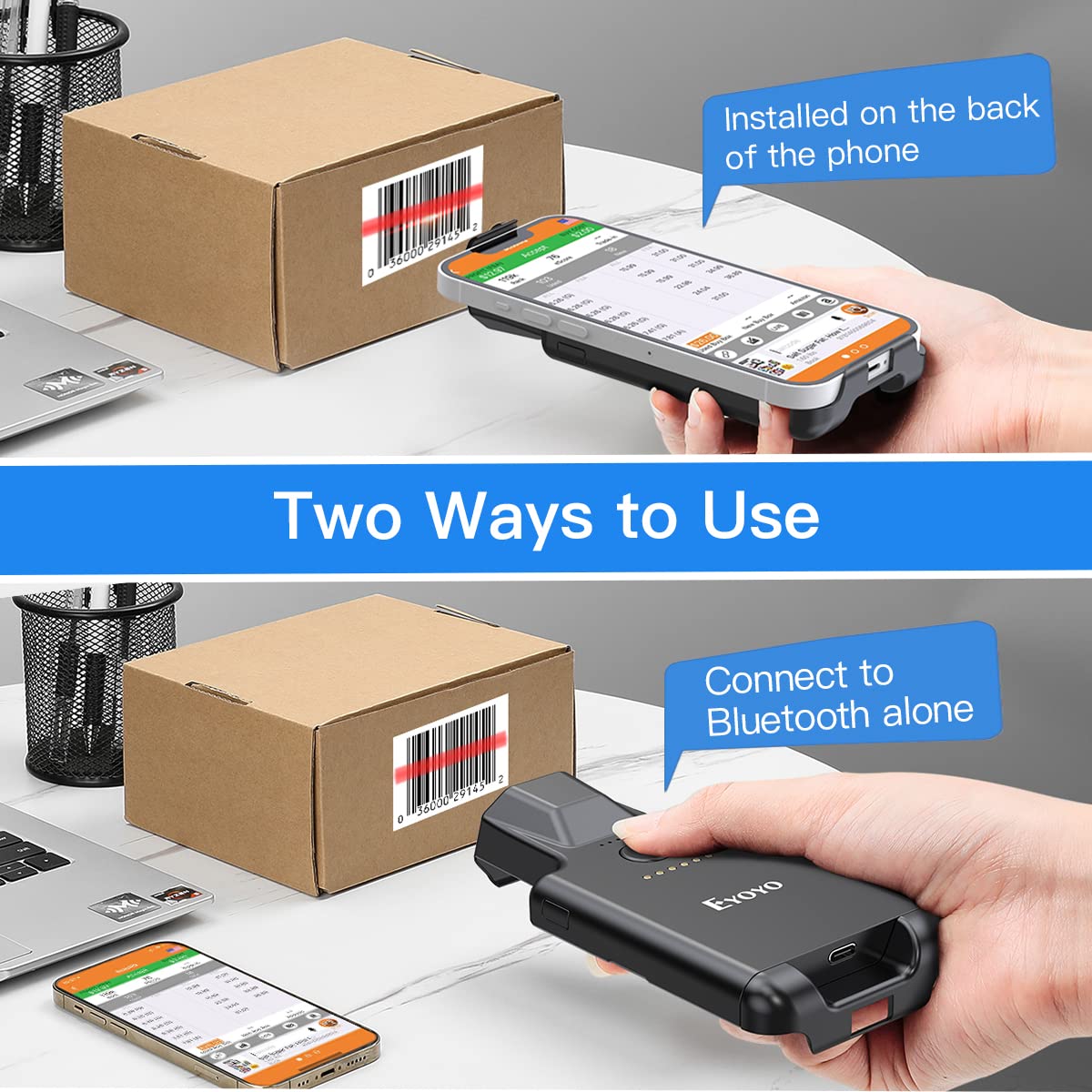 Eyoyo EY-017 เครื่องสแกนบาร์โค - Document Scanner Portable บทวิจารณ์และราคา