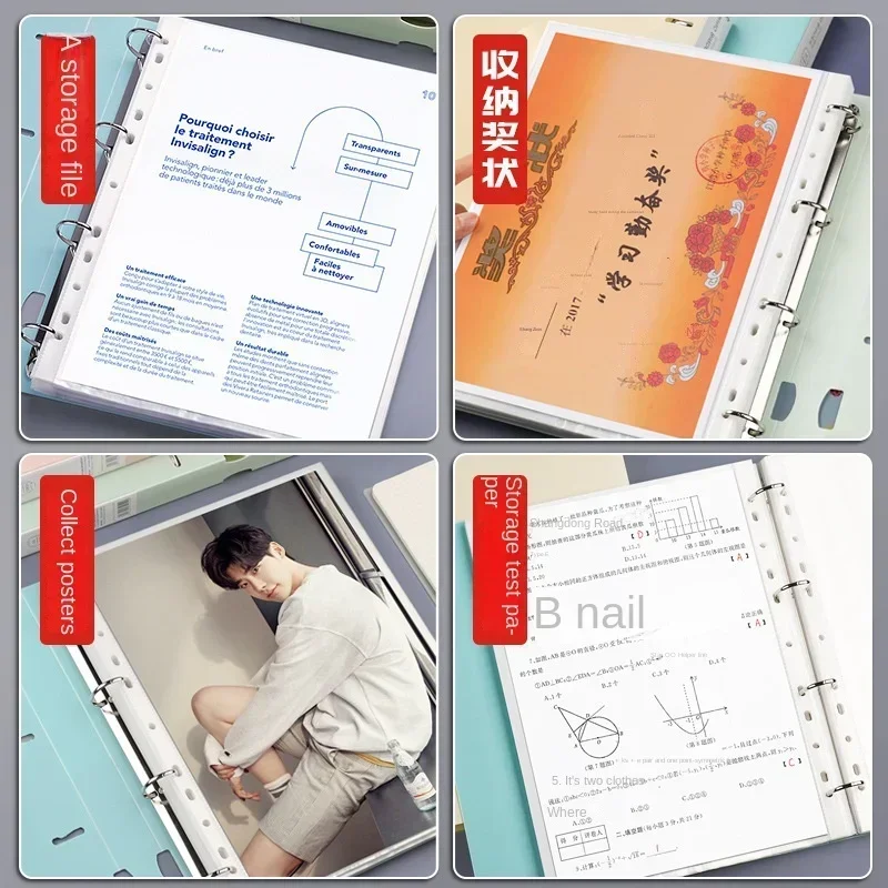 โฟลเดอร์พลาสติก4รูแบบพกพาใหม่  - Document Scanner Portable บทวิจารณ์และราคา