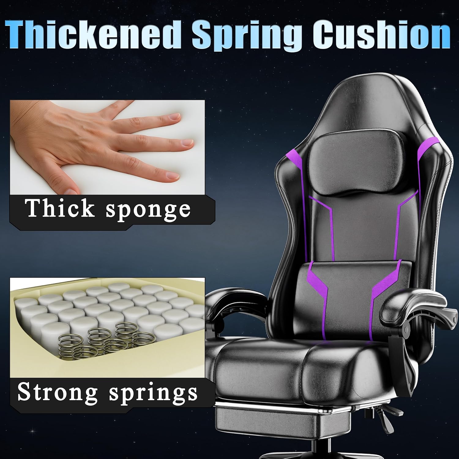 เก้าอี้เล่นเกมตามหลักสรีรศาสตร - Ergonomic Office Chair บทวิจารณ์และราคา