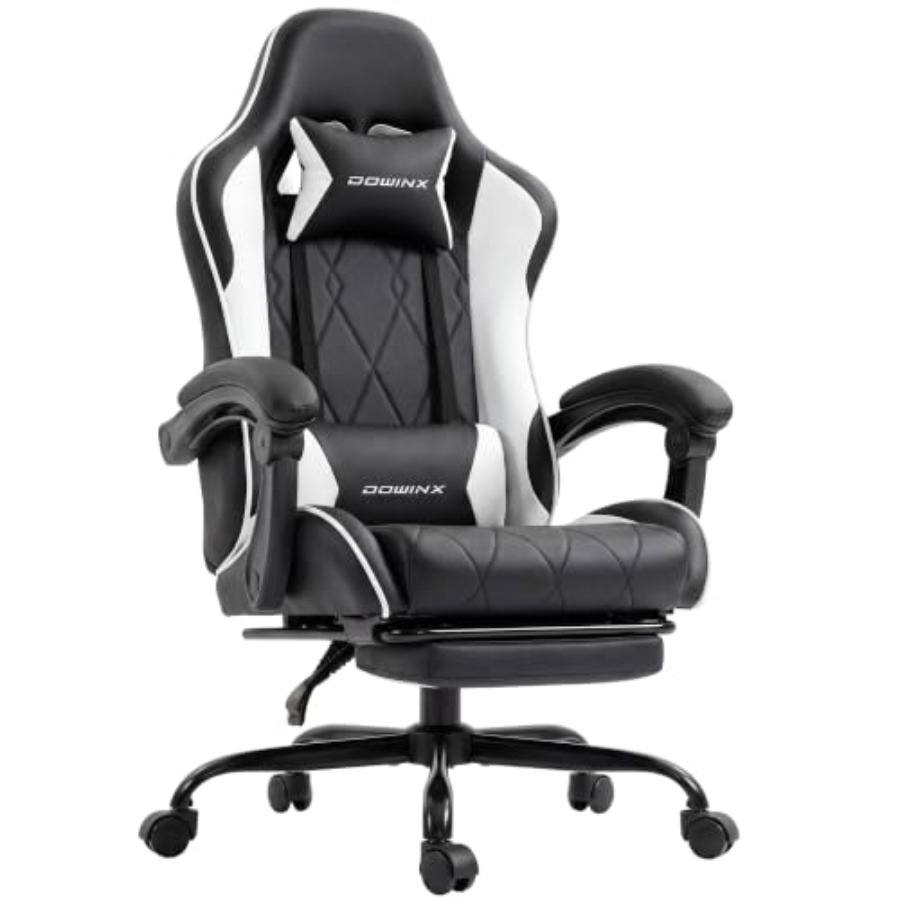 เก้าอี้เกมมิ่งพร้อมที่พักเท้า, - Ergonomic Office Chair บทวิจารณ์และราคา
