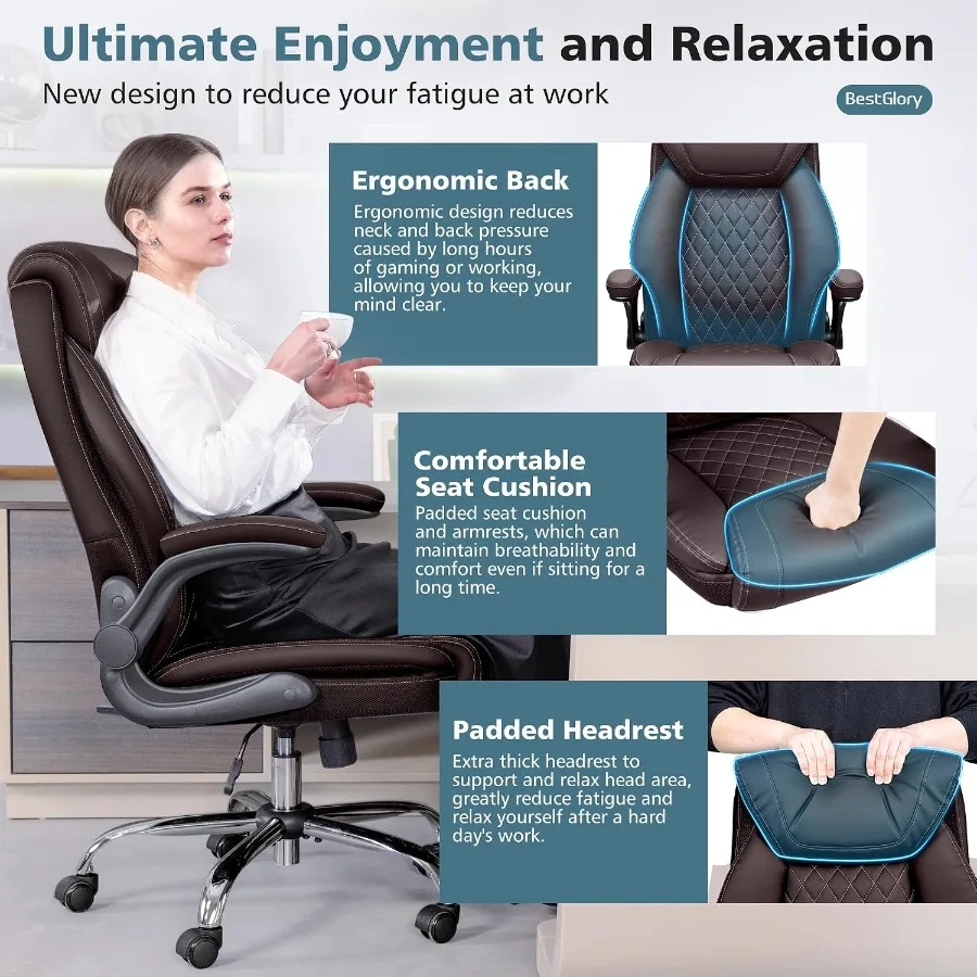 เก้าอี้สำนักงานผู้บริหารสำหรับ - Ergonomic Office Chair บทวิจารณ์และราคา