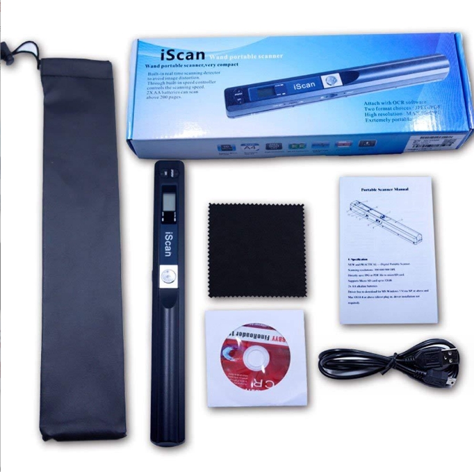 เครื่องสแกนหนังสือแบบพกพาขนาดเ - Document Scanner Portable บทวิจารณ์และราคา