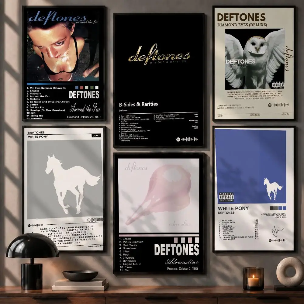 โปสเตอร์ D-Deftones ศิลปะติดผน - Home Office Room Inspiration บทวิจารณ์และราคา