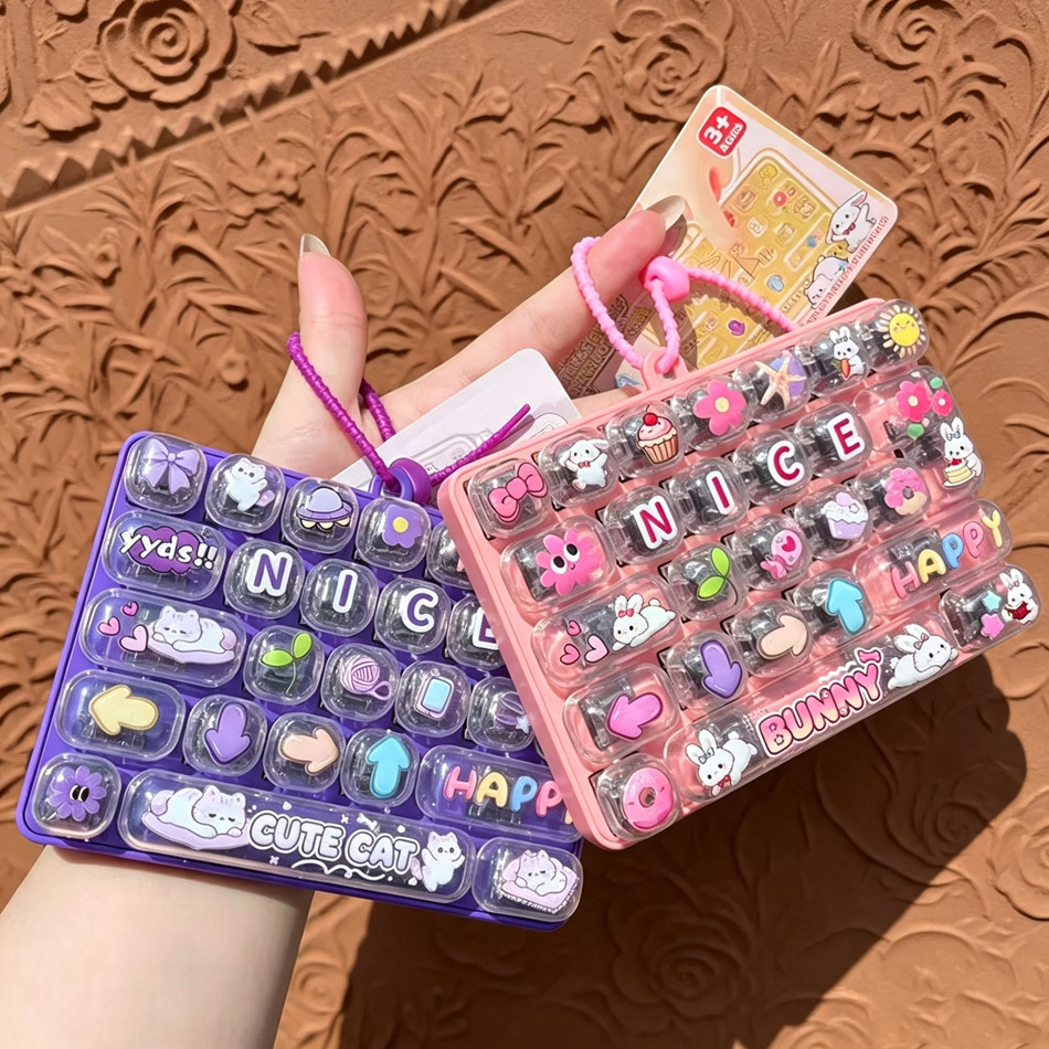 พวงกุญแจคีย์บอร์ด ปุ่มกดคลิกได - Home Office Or บทวิจารณ์และราคา