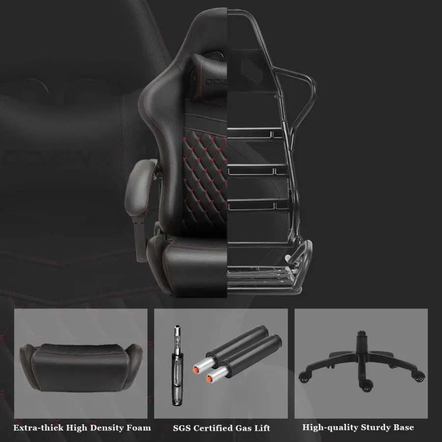เก้าอี้เกมมิ่งขนาดใหญ่และสูง เ - Ergonomic Office Chair บทวิจารณ์และราคา